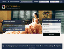 Tablet Screenshot of fotoliens.com